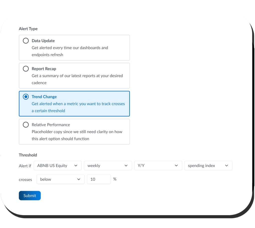 Set Smart Alerts